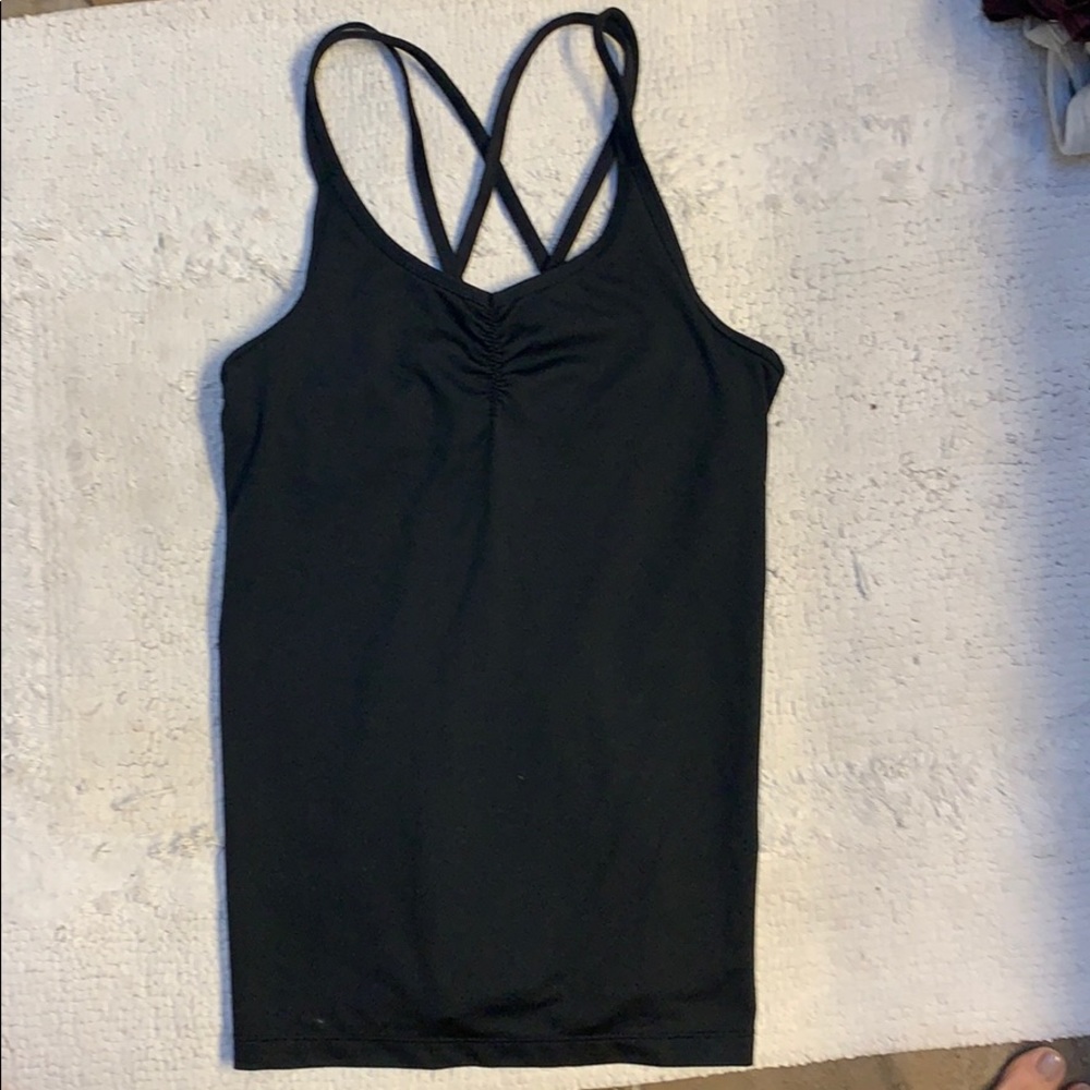 Manduka black tank